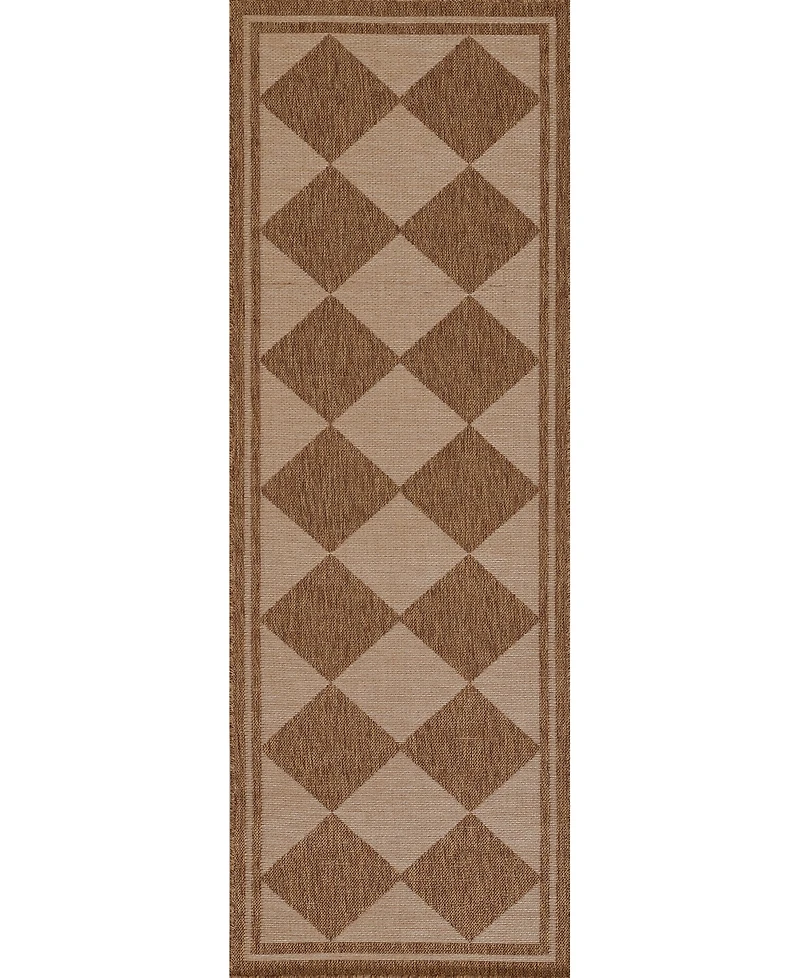 Erin Gates Saybrook Say-4 2'7"x7'6" Runner Area Rug