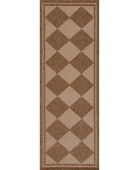 Erin Gates Saybrook Say-4 2'7"x7'6" Runner Area Rug