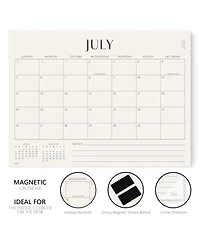 Gnuadz Magnetic Calendar 2026-2027 Monthly Fridge Planning Gift