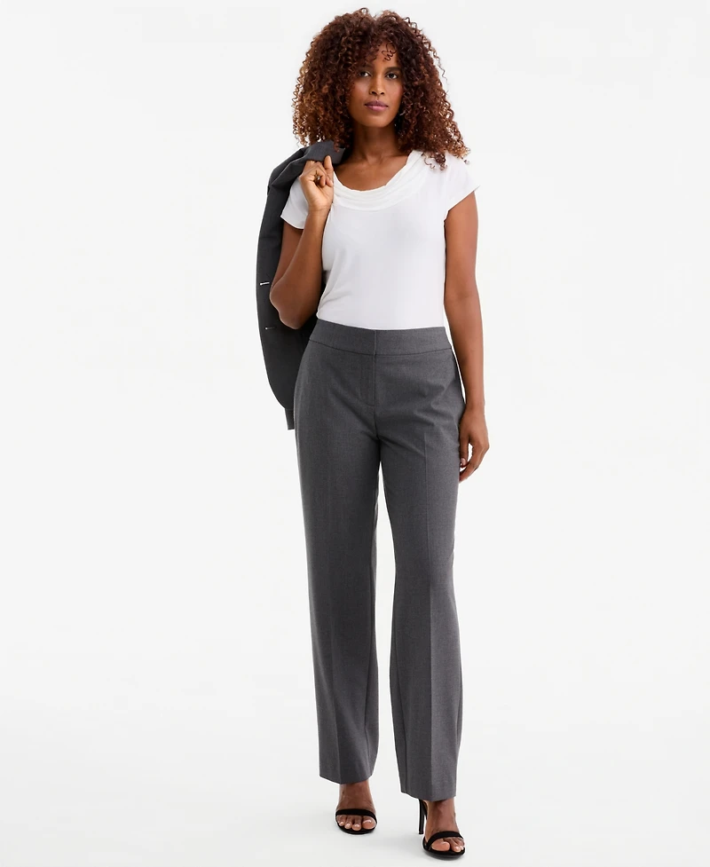 Kasper Petite Full-Length Trouser Pants