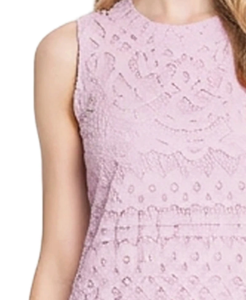 Ny Collection Women's Sleeveless Lace Dress