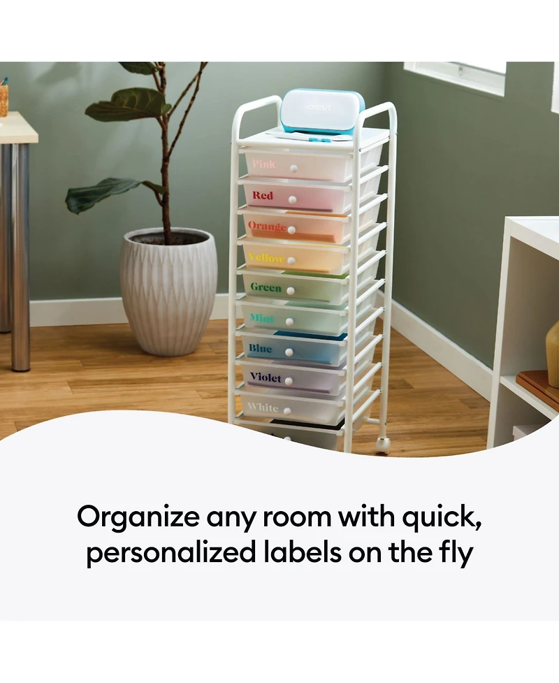 Cricut Joy Smart Vinyl Matless Permanent Vinyl, Variety Sampler - 5.5 in x 3 ft (6 ct)