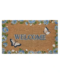 Laura Ashley Decorative Coir Doormat, 30" x 17.5"