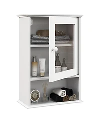 sumyeg Bathroom Wall Mounted Adjustable Hanging Medicine Storage Cabinet