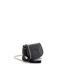 Pre-Owned Gucci Medium Soho Chain Crossbody Bag Patent