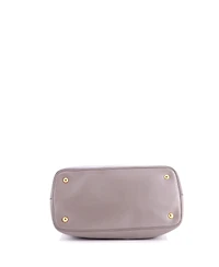 Pre-Owned Prada Medium Embossed Logo Convertible Open Tote Glace Calf