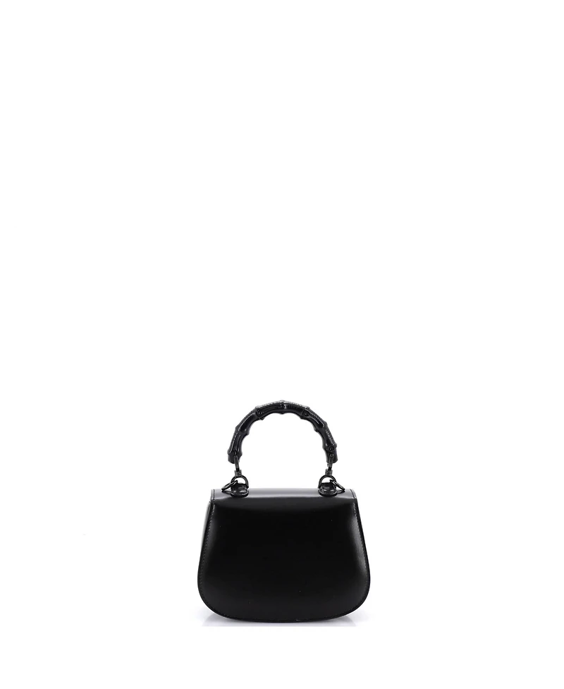 Pre-Owned Gucci Mini Bamboo 1947 Top Handle Bag Leather