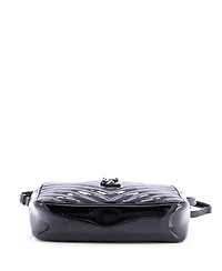 Pre-Owned Saint Laurent Small Lou Camera Bag Matelasse Chevron Patent