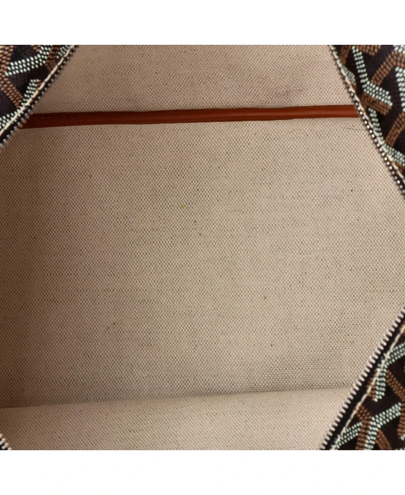 Pre-Owned Goyard Pm Artois Tote Printed Coated Canvas