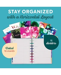 Gnuadz Happy Planner 2026 Dashboard Botanical Year
