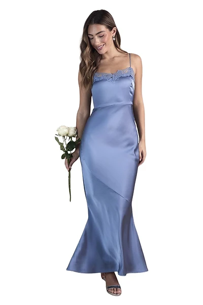 Oasis Women's Satin Maxi Bridesmaid Dress