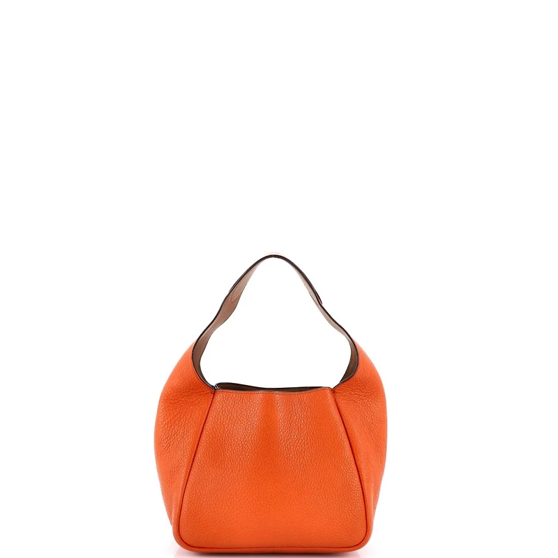 Pre-Owned Prada Small Dynamique Hobo Vitello Daino