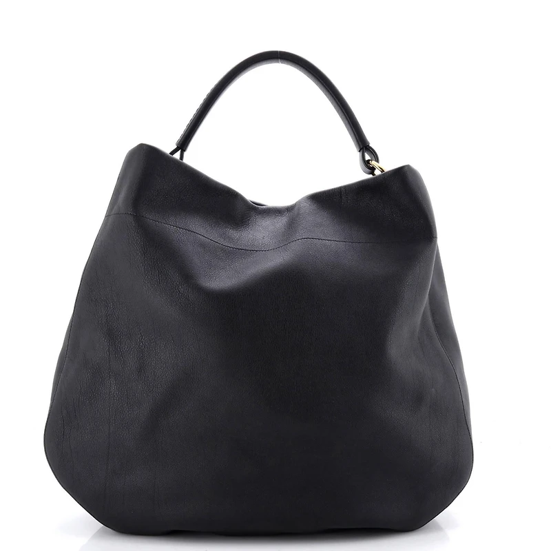 Pre-Owned Prada Large Slouch Hobo Leather