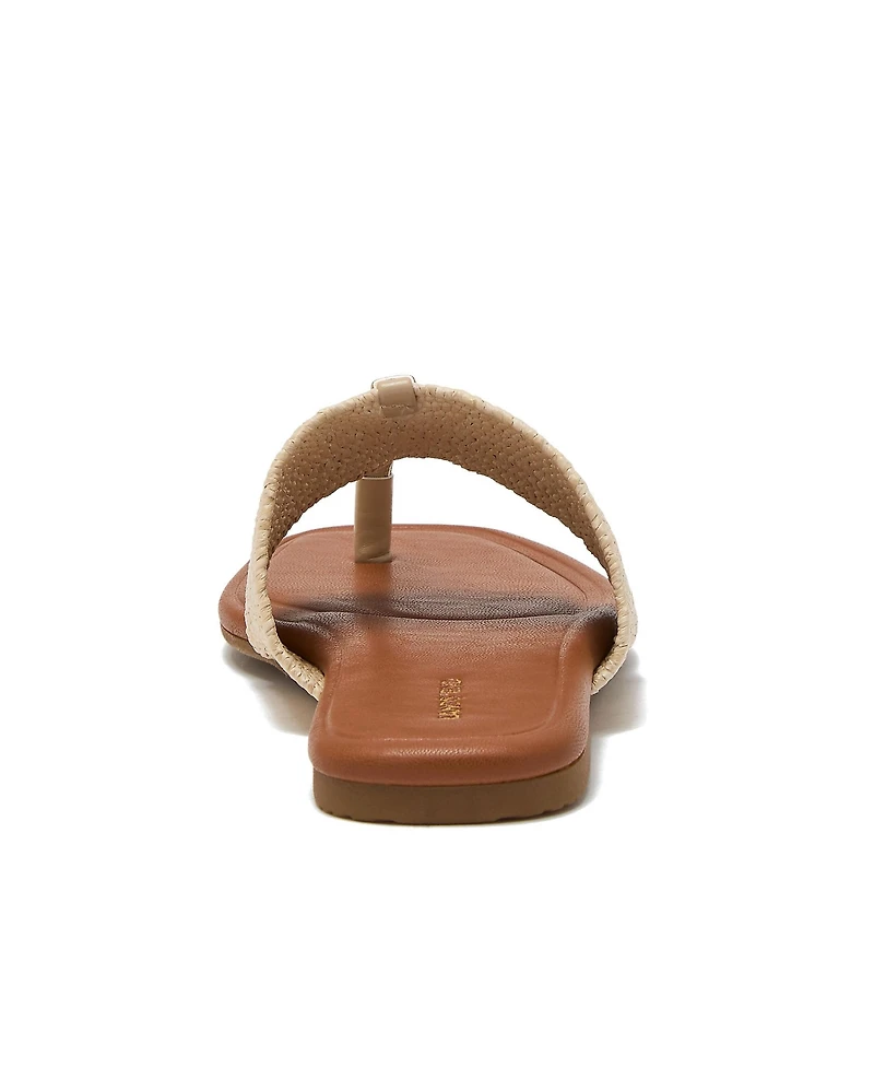 Lands' End Women's Haven Stretch Raffia Sandals