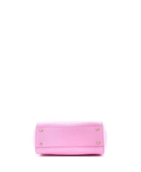 Pre-Owned Dolce & Gabbana Medium Miss Sicily Bag Embellished Printed Leather