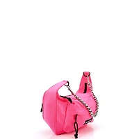 Pre-Owned Balenciaga Raver Chain Shoulder Bag Canvas
