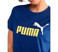 Puma Women's Short-Sleeve Crewneck T-Shirt