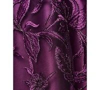 Eliza J Women's Elbow-Sleeve Illusion Yoke Dress
