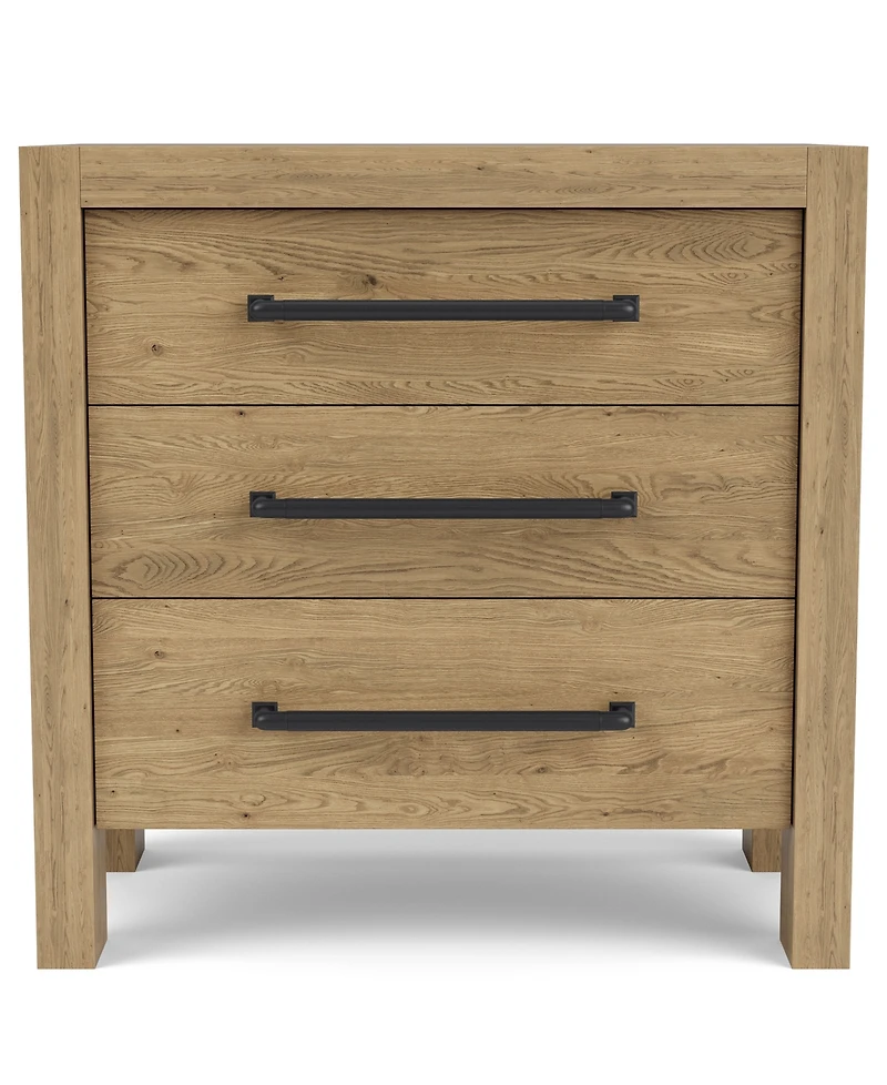 Davie 3-Pc. King Storage Bedroom Set (Panel Bed