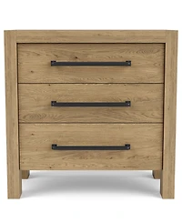 Davie 3-Pc. King Storage Bedroom Set (Panel Bed