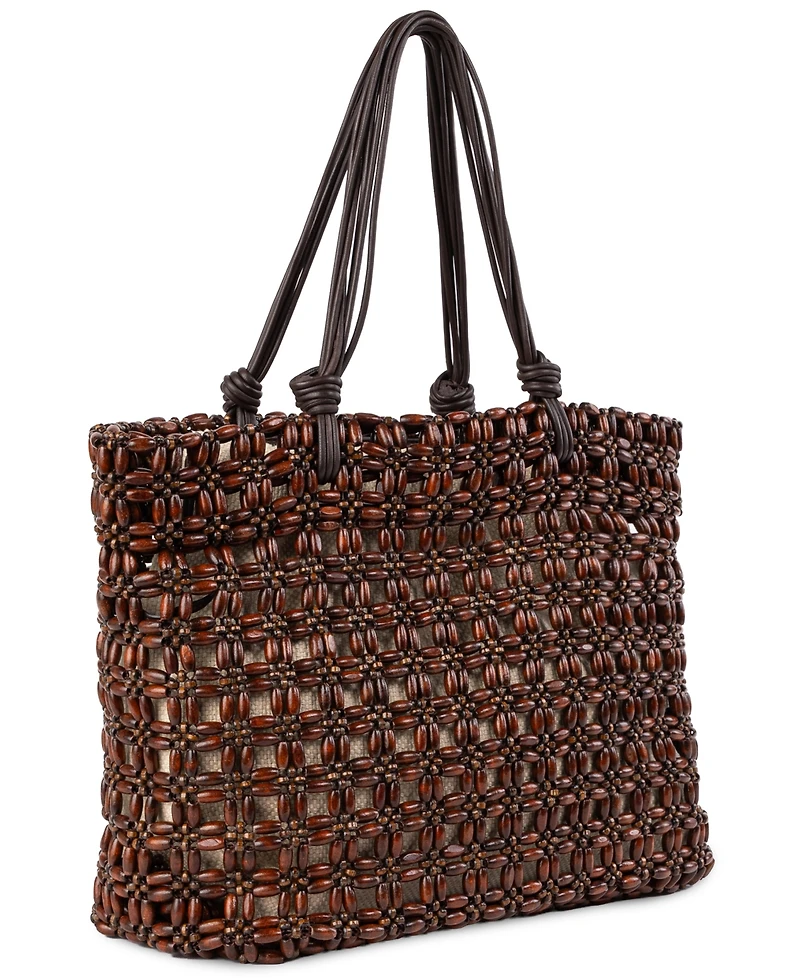Sam Edelman Raye Bead Large Tote Handbag