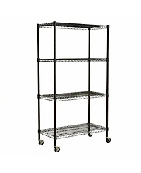 Streamdale Furniture 4 Tier Adjustable Heavy Duty Wire Shelving Unit