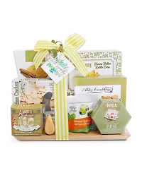 Alder Creek Gift Baskets with Sympathy Savory Cutting Board, 8 Pieces