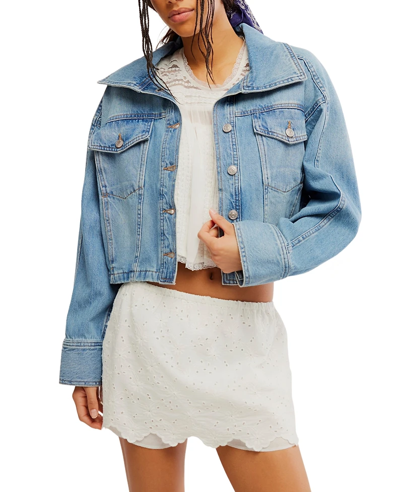 Free People Women's Cotton Side To Jacket