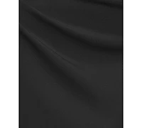 Xscape Petite One-Shoulder Scuba Sheath Gown