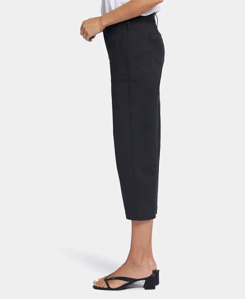 Nydj Women's High-Rise Straight-Leg Utility Pants