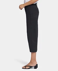 Nydj Women's High-Rise Straight-Leg Utility Pants