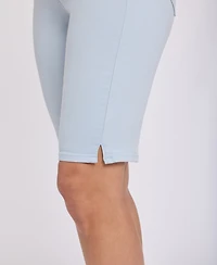 Nydj Women's Briella Jean Shorts with Side Slits