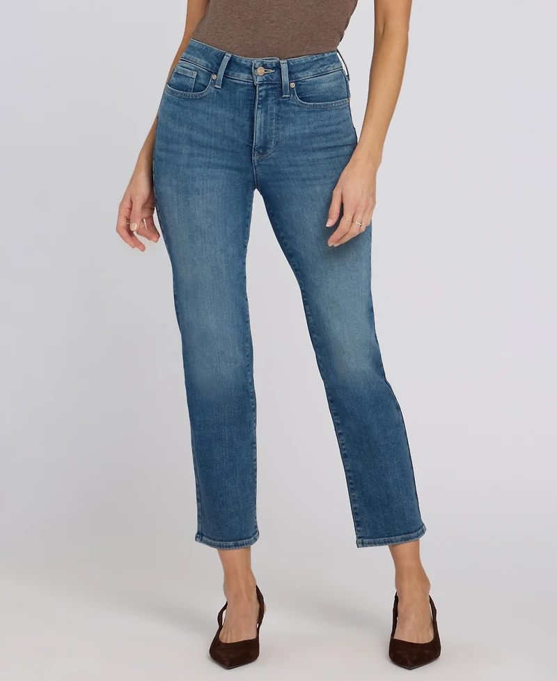 Nydj Women's High-Rise Marilyn Straight Ankle Jeans