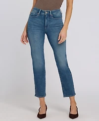 Nydj Women's High-Rise Marilyn Straight Ankle Jeans