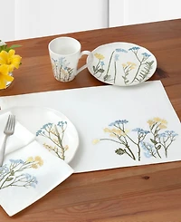 Lenox Wildflowers Border Placemats, Set of 4