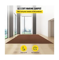 Sugift Deep Marine Carpet 32 oz Boat Carpeting Latex Backing