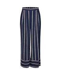 Masai Copenhagen Women's MaPattys Striped Wide Leg Trousers