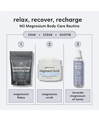 M3 Naturals Lavender Magnesium Oil Spray | Muscle and Sleep Support | Chamomile and Plant Extracts | 12 fl oz