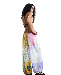 Desigual Women's Long floral print trousers