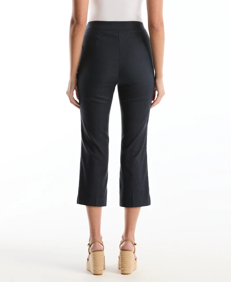 Rafaella Petite Horse Bit Pull-On Capri Pants