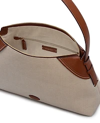 Radley London Crawford Mews Canvas Large Shoulder Handbag