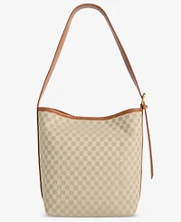 Style & Co Whip-Stitch Soft 4-Poster Tote, Exclusively at Macy's
