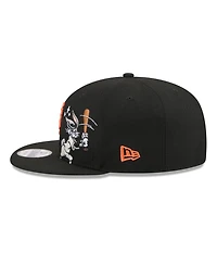 New Era Men's Black San Francisco Giants Looney Tunes Bugs Bunny 9FIFTY Snapback Hat