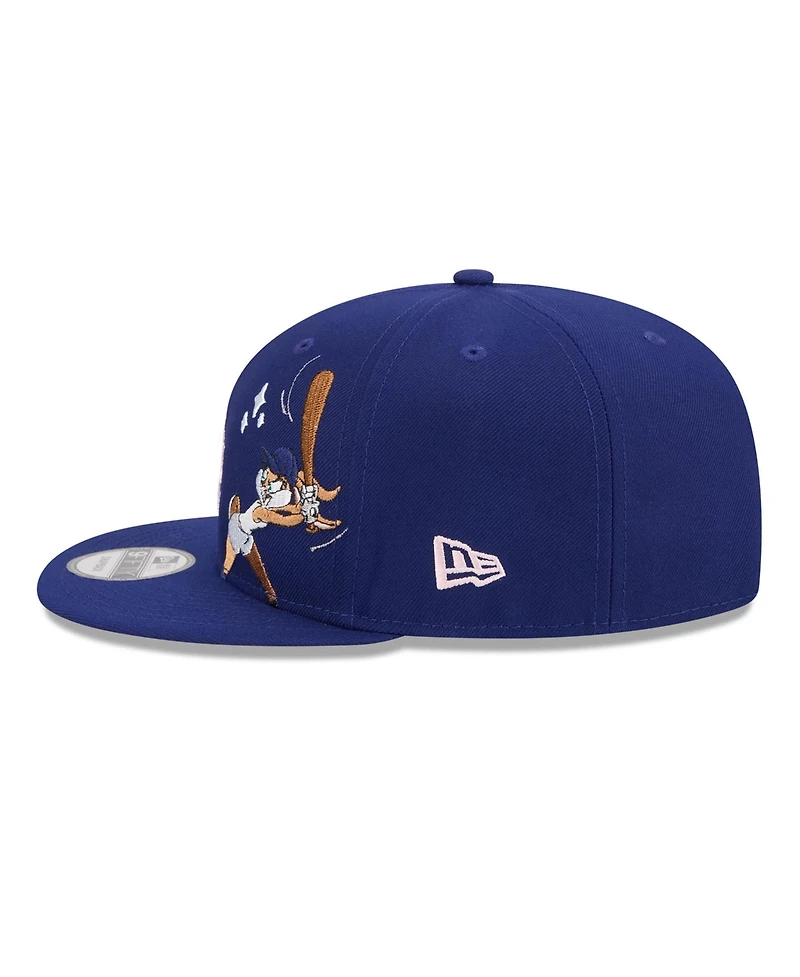 New Era Men's Royal Los Angeles Dodgers Looney Tunes Lola Bunny 9FIFTY Snapback Hat
