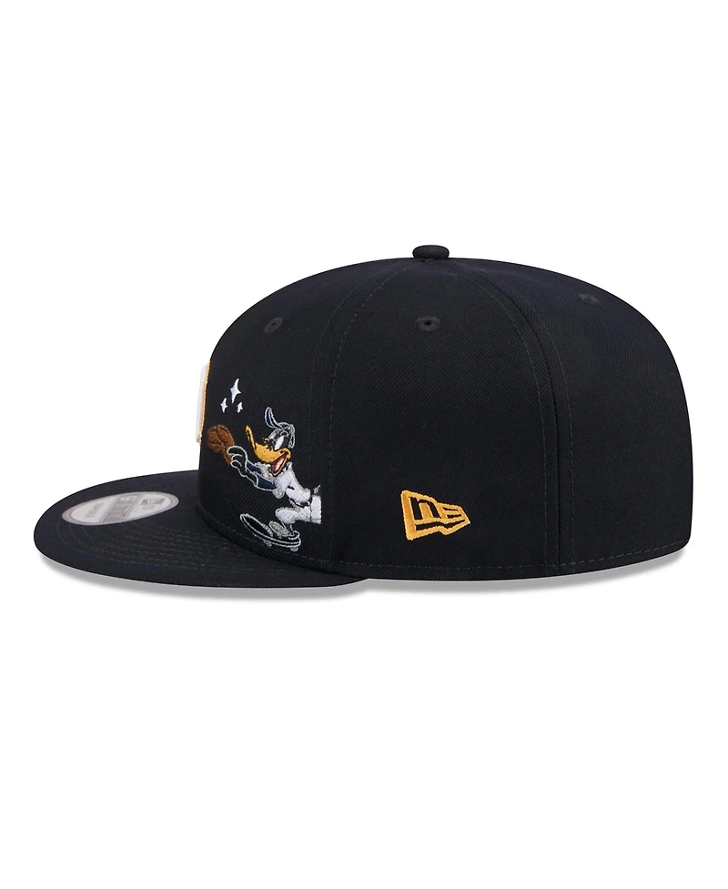 New Era Men's Navy Detroit Tigers Looney Tunes Daffy Duck 9FIFTY Snapback Hat