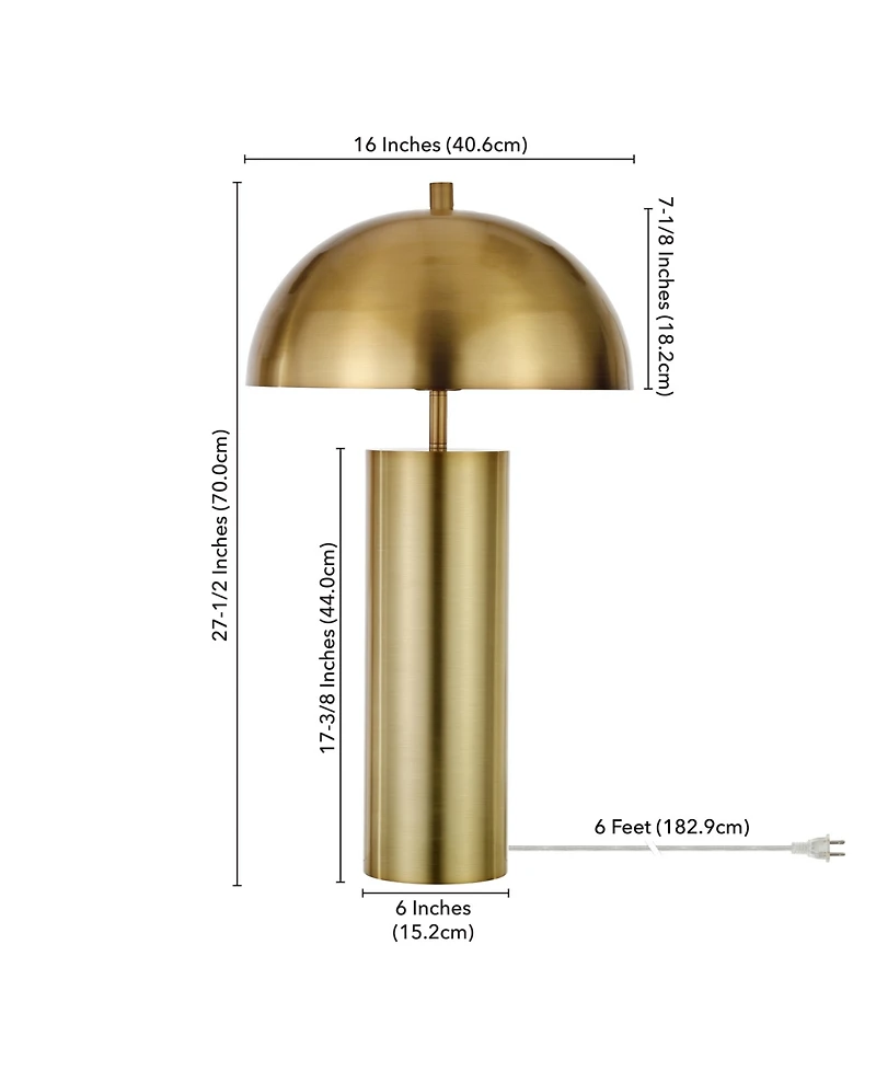 Hudson & Canal York 27" Tall Table Lamp