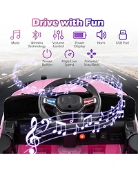 Slickblue Kids 12V Ride On Electric Car with Remote Control and Battery Powered