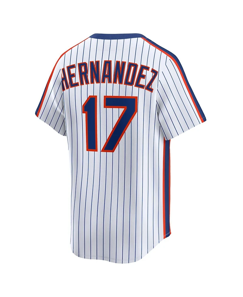 Nike Men's Keith Hernandez White New York Mets Cooperstown Collection Limited Jersey