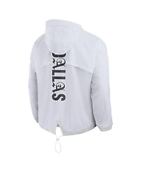 Fanatics Men's White Dallas Cowboys Type Play Down Full-Zip Jacket