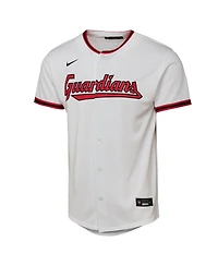 Nike Big Boys and Girls Jose Ramirez White Cleveland Guardians Home Replica Player Jersey